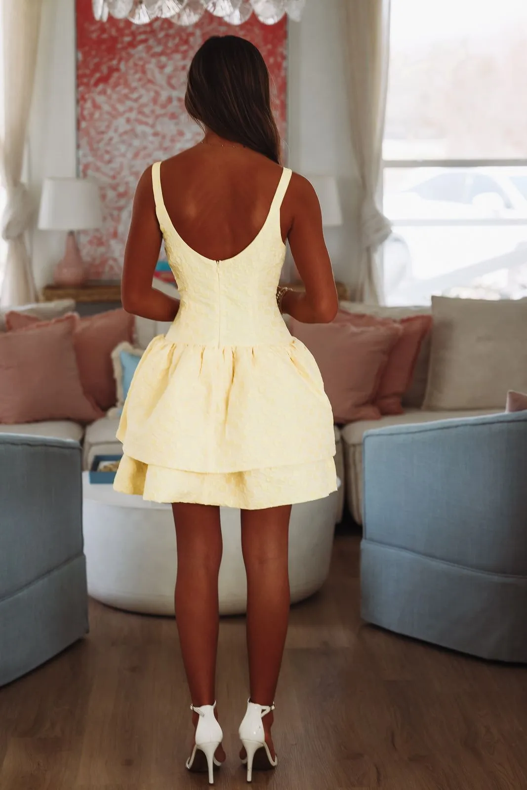 Fairy Belle Mini Dress - Yellow sold by Hazel & Olive product image thumbnail 2