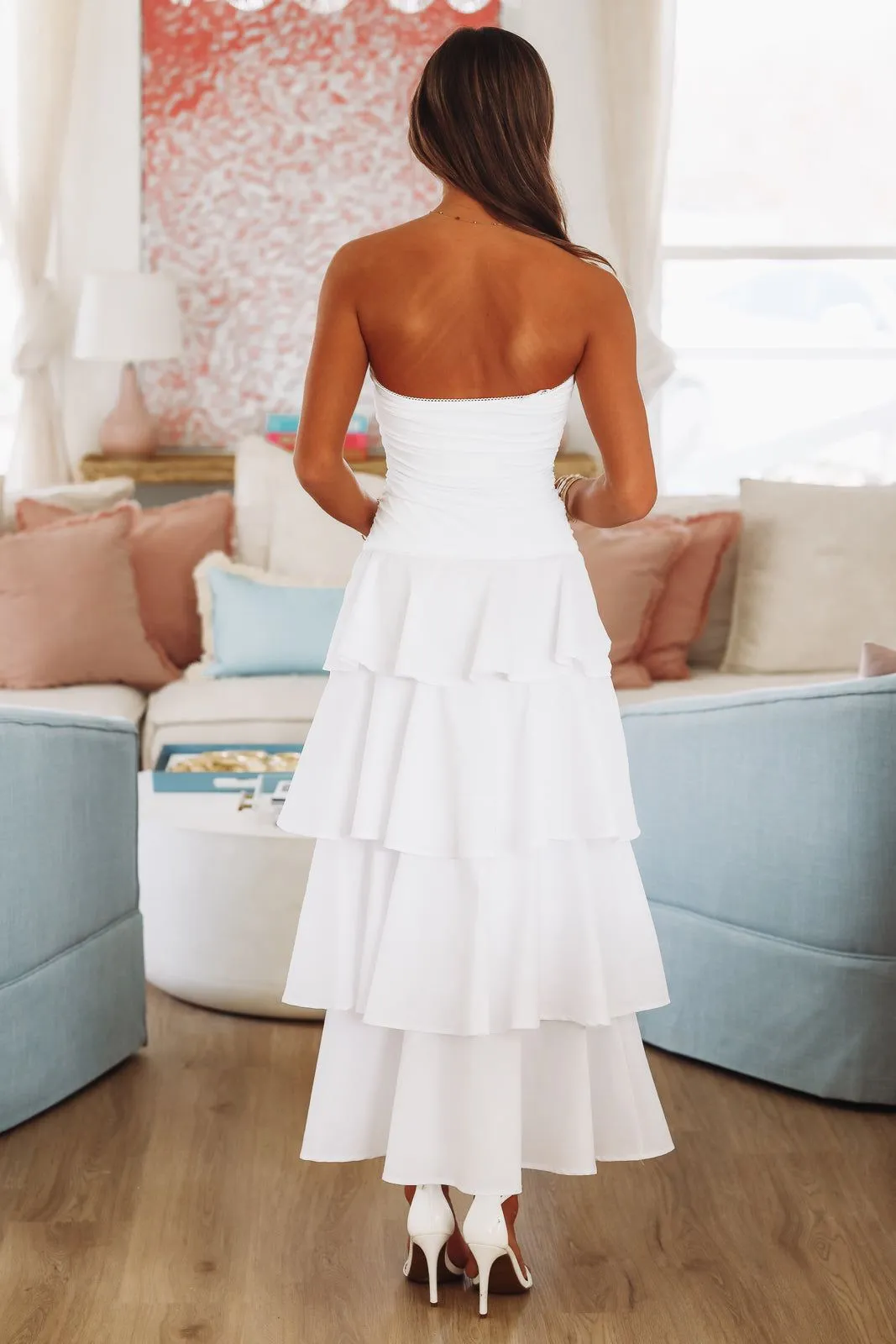 Mathilda Maxi Dress - White sold by Hazel & Olive product image thumbnail 3