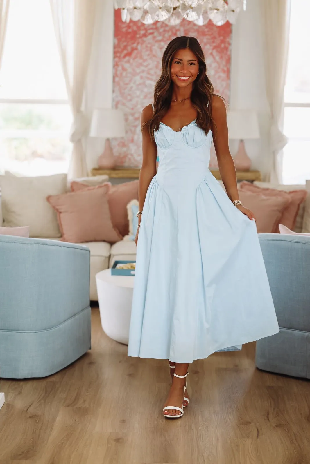 Alice Maxi Dress - Blue sold by Hazel & Olive product image thumbnail 2