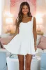 Lasting Love Mini Dress - White sold by Hazel & Olive