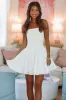 Blue Waves Mini Dress - White sold by Hazel & Olive