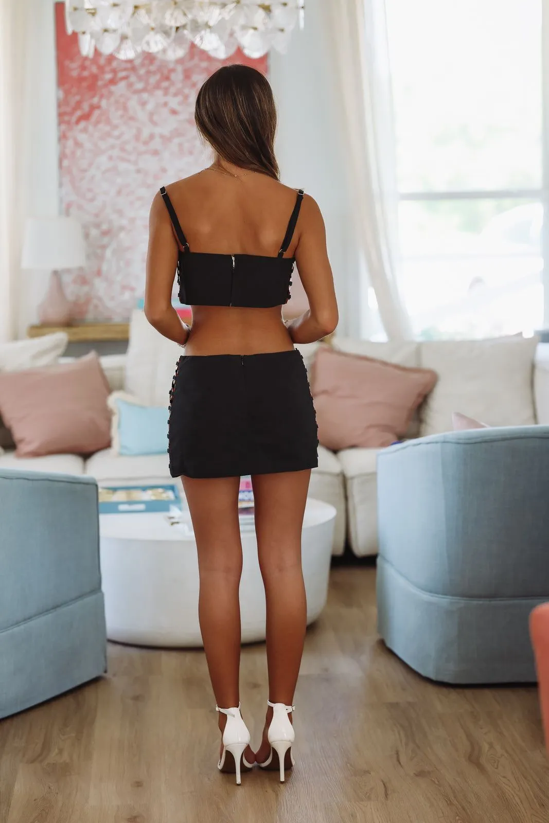 Get It Crop Top - Black sold by Hazel & Olive product image thumbnail 3