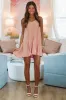 Desert Sky Mini Dress - Coral sold by Hazel & Olive