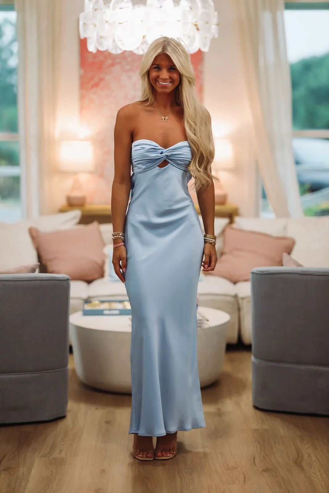 Eternal Flame Maxi Dress - Blue sold by Hazel & Olive product image thumbnail 2