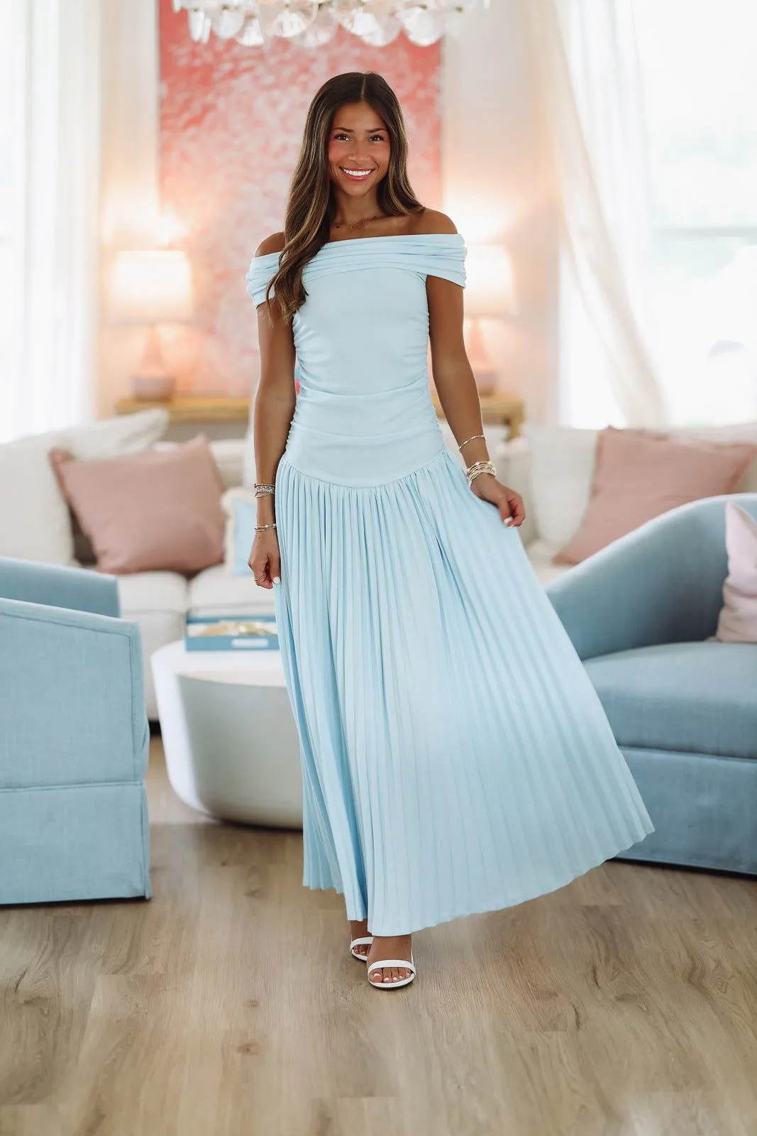 Laken Maxi Dress - Blue sold by Hazel & Olive product image thumbnail 3