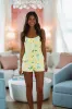 Lemon Meringue Top and Shorts Set - White and Yellow sold by Hazel & Olive
