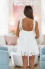 Love Whispers Mini Dress - Off White sold by Hazel & Olive
