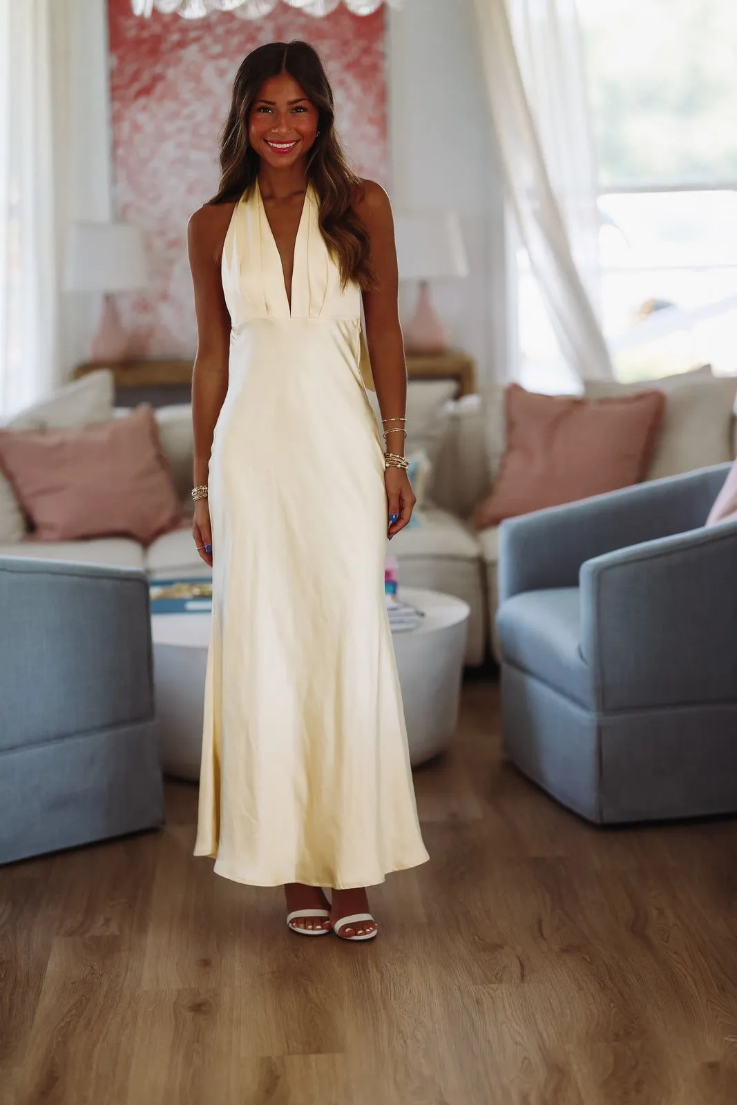 Daydreamer Maxi Dress - Yellow sold by Hazel & Olive product image thumbnail 2