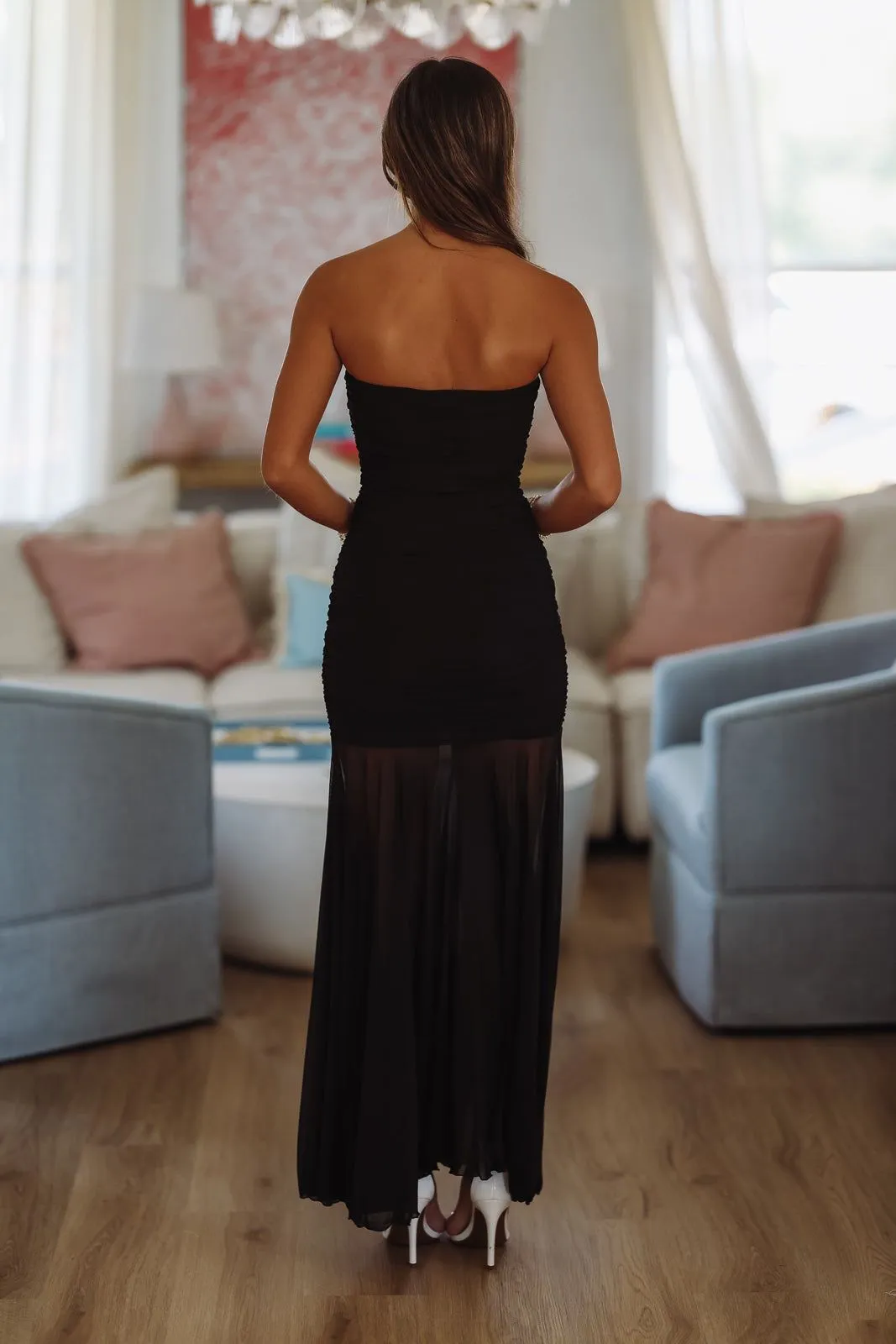 The Hamptons Chapter Maxi Dress - Black sold by Hazel & Olive product image thumbnail 4
