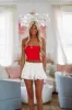 Ordinary Love Skort - Off White sold by Hazel & Olive