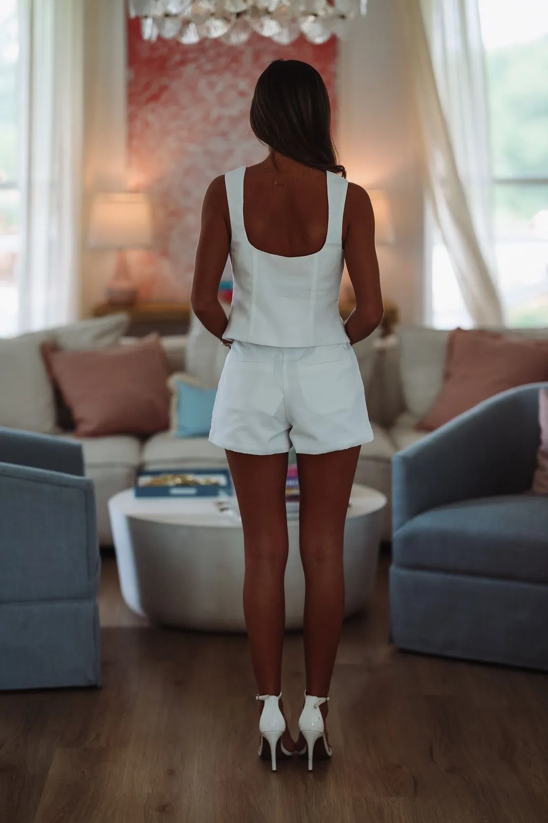 Carolina Crop Top - White sold by Hazel & Olive product image thumbnail 3