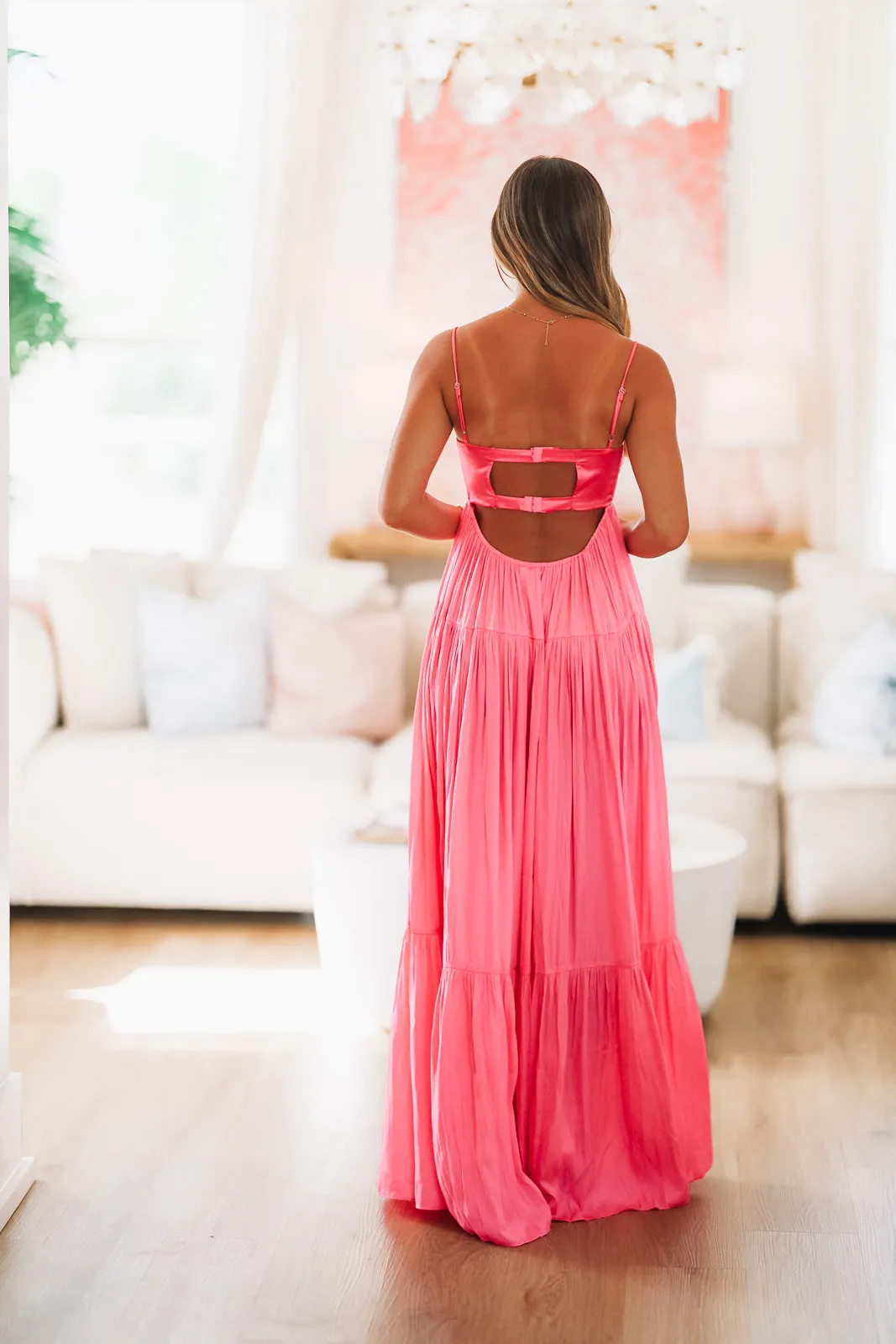 Caviar Dreams Maxi Dress - Pink sold by Hazel & Olive product image thumbnail 5