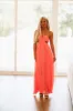 Frankie's Midi Dress - Coral sold by Hazel & Olive