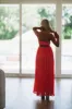 Frankie's Midi Dress - Coral sold by Hazel & Olive