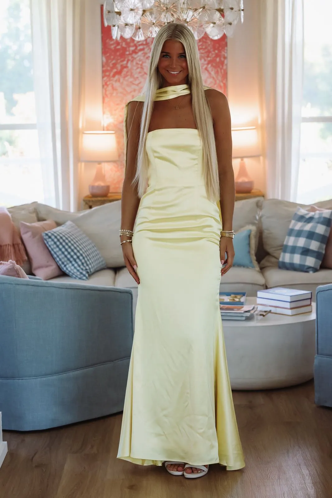 East End Elegance Maxi Dress - Yellow sold by Hazel & Olive product image thumbnail 2