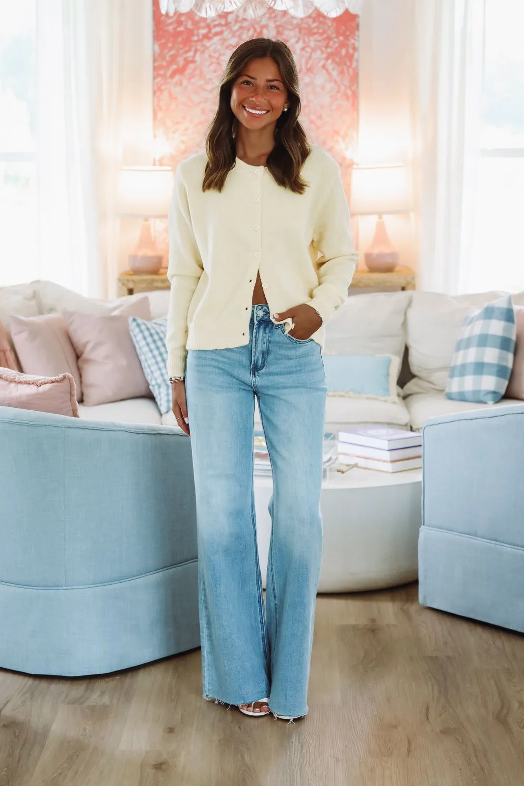 Pure Joy Cardigan - Yellow sold by Hazel & Olive product image thumbnail 2