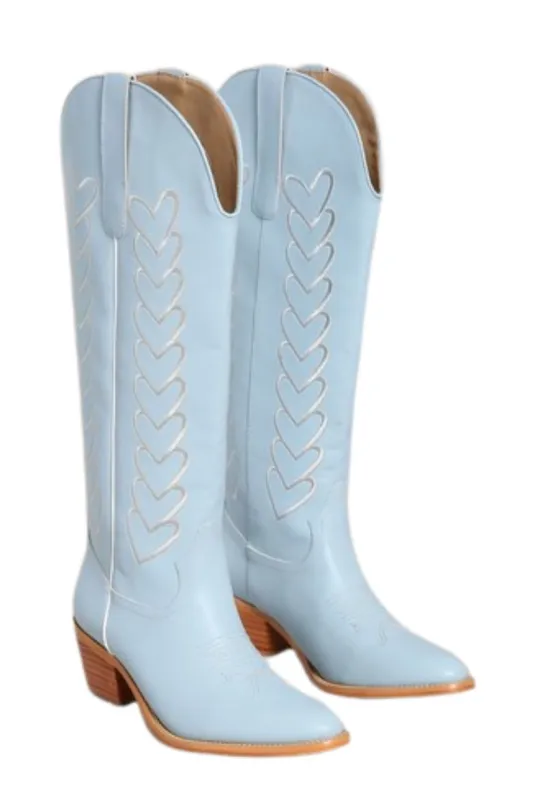 Kickin' Cute Cowboy Boots - Blue sold by Hazel & Olive