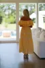 Dayflower Maxi Dress - Yellow and White sold by Hazel & Olive