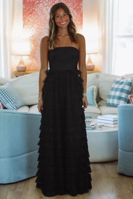 My Most Beautiful Maxi Dress - Black sold by Hazel & Olive