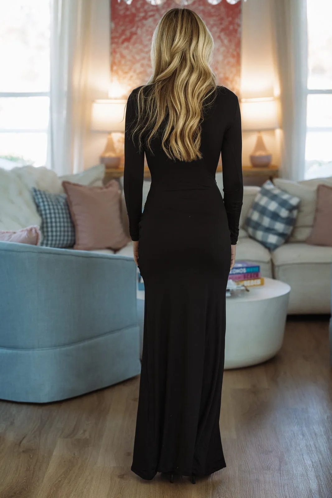 Nightingale Maxi Dress - Black sold by Hazel & Olive product image thumbnail 3