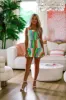 Rainbow Paint Mini Dress - Multi sold by Hazel & Olive