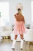Steal You Away Mini Cocktail Dress - Peach sold by Hazel & Olive