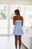 Check Mate Mini Dress - Blue and White sold by Hazel & Olive