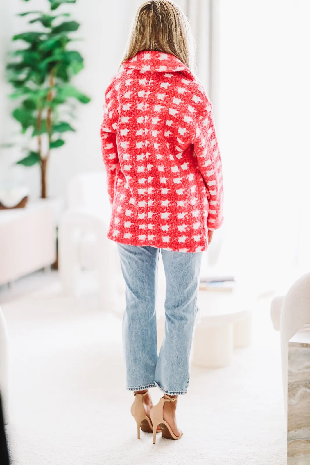 Here To Impress Coat - Pink sold by Hazel & Olive product image thumbnail 3