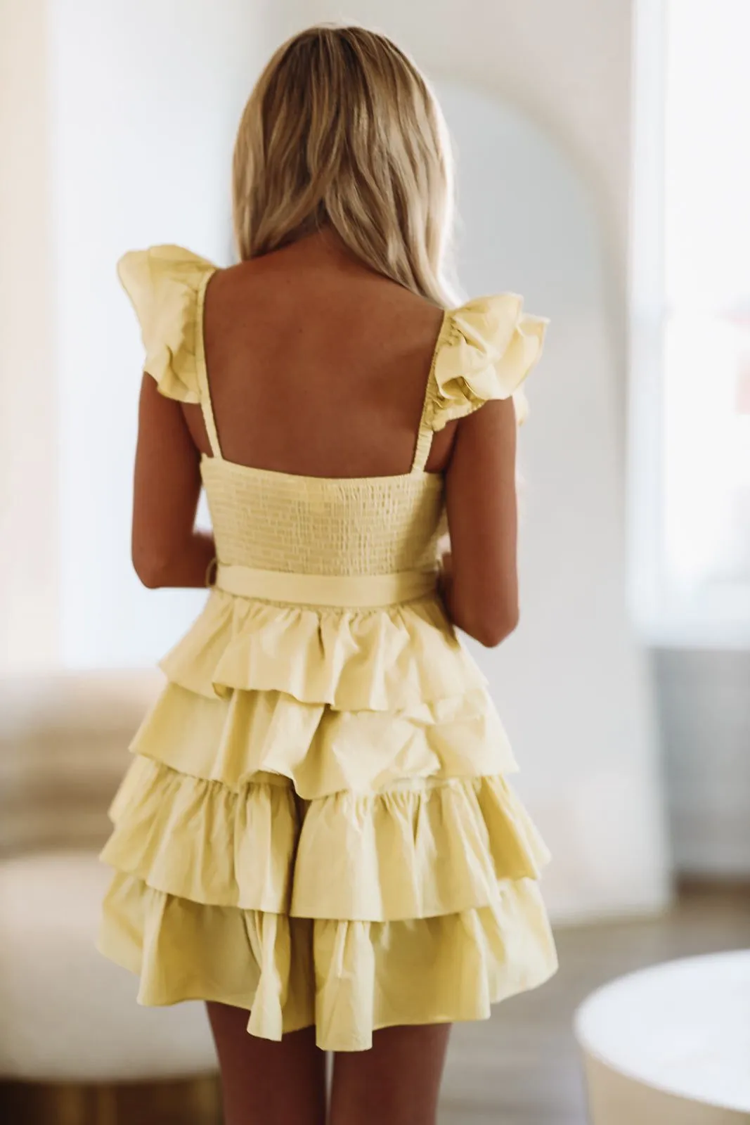 Girls Trip Mini Dress - Light Green sold by Hazel & Olive product image thumbnail 3