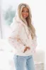 Charming Floral Puffer Jacket - Cream sold by Hazel & Olive