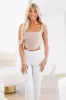 Self Care Corset Top - Taupe sold by Hazel & Olive