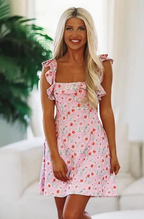 Ever So Darling Mini Dress - Purple sold by Hazel & Olive