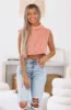 Cuddle Me Close Cropped Sweater - Orange Multi sold by Hazel & Olive
