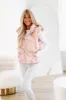 Floral Puffer Vest - Light Pink sold by Hazel & Olive