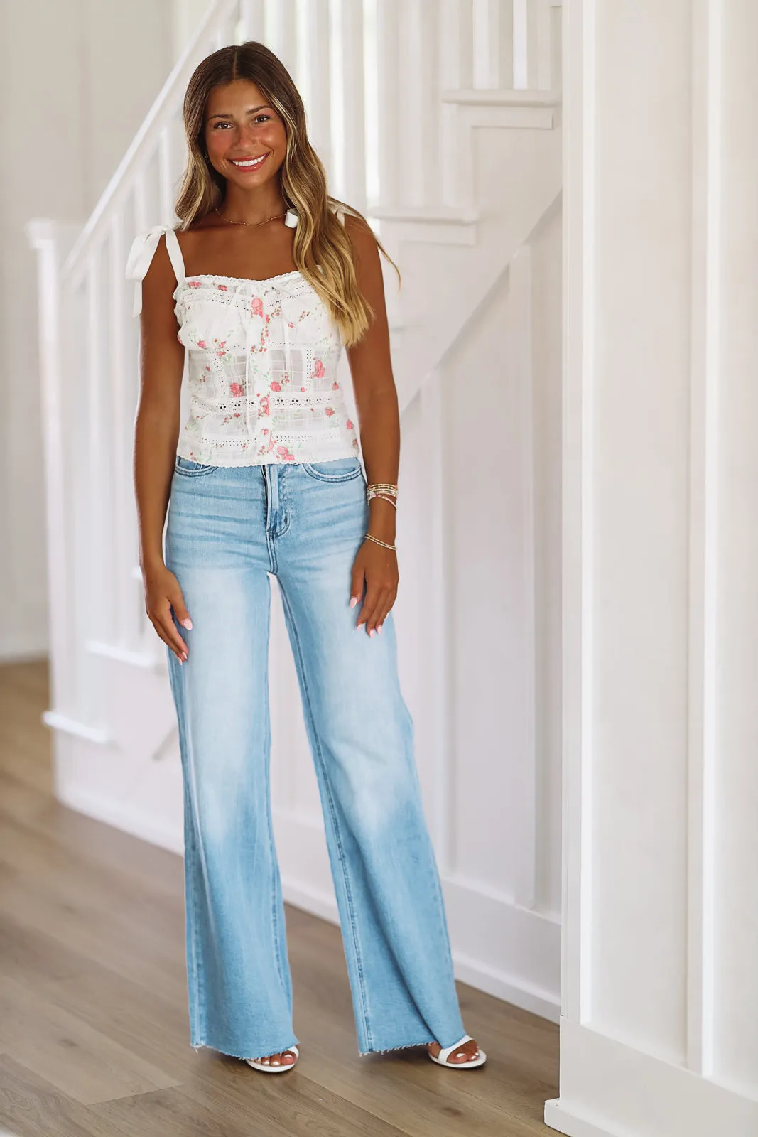 Favorite Jeans - Light Wash sold by Hazel & Olive product image thumbnail 4