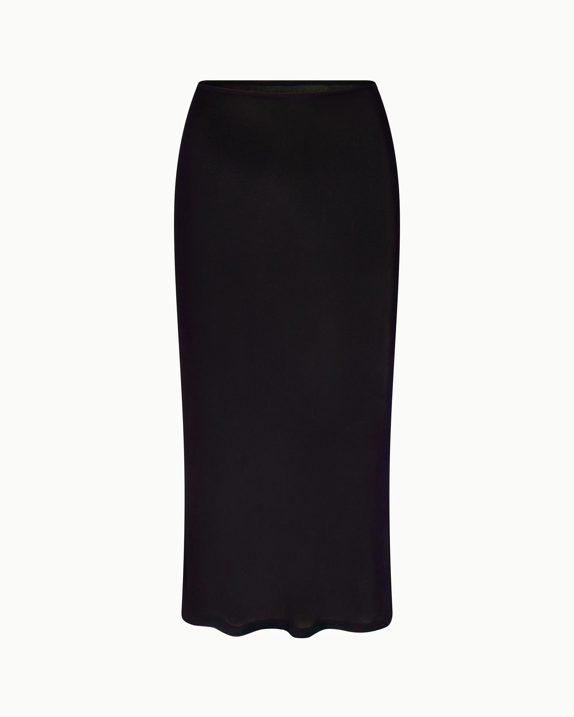 Mesh Midi Skirt | Black sold by KHY