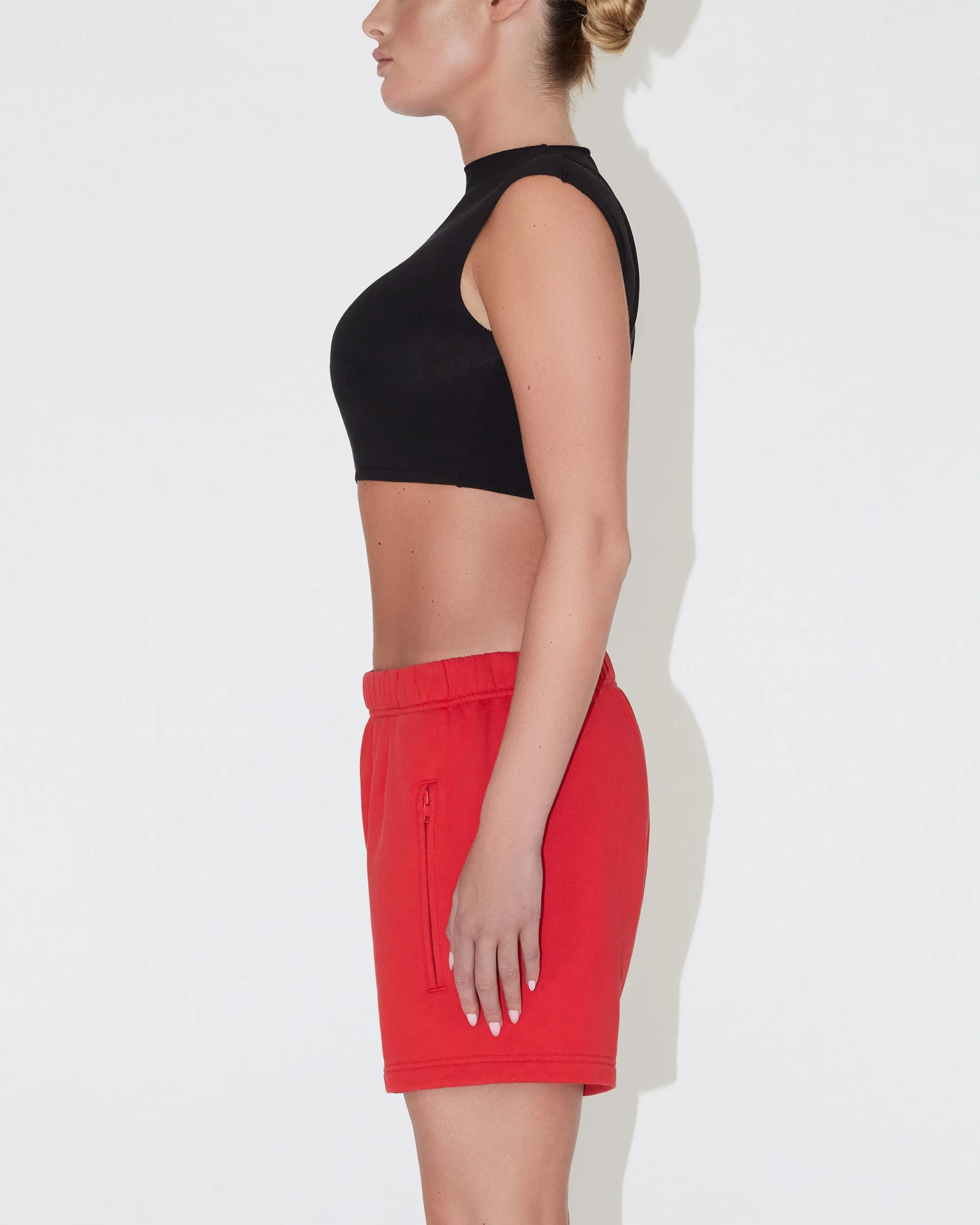 Fleece Short | Red sold by KHY product image thumbnail 4
