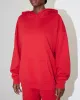 Fleece Oversized Hoodie | Red sold by KHY