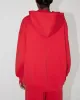 Fleece Oversized Hoodie | Red sold by KHY