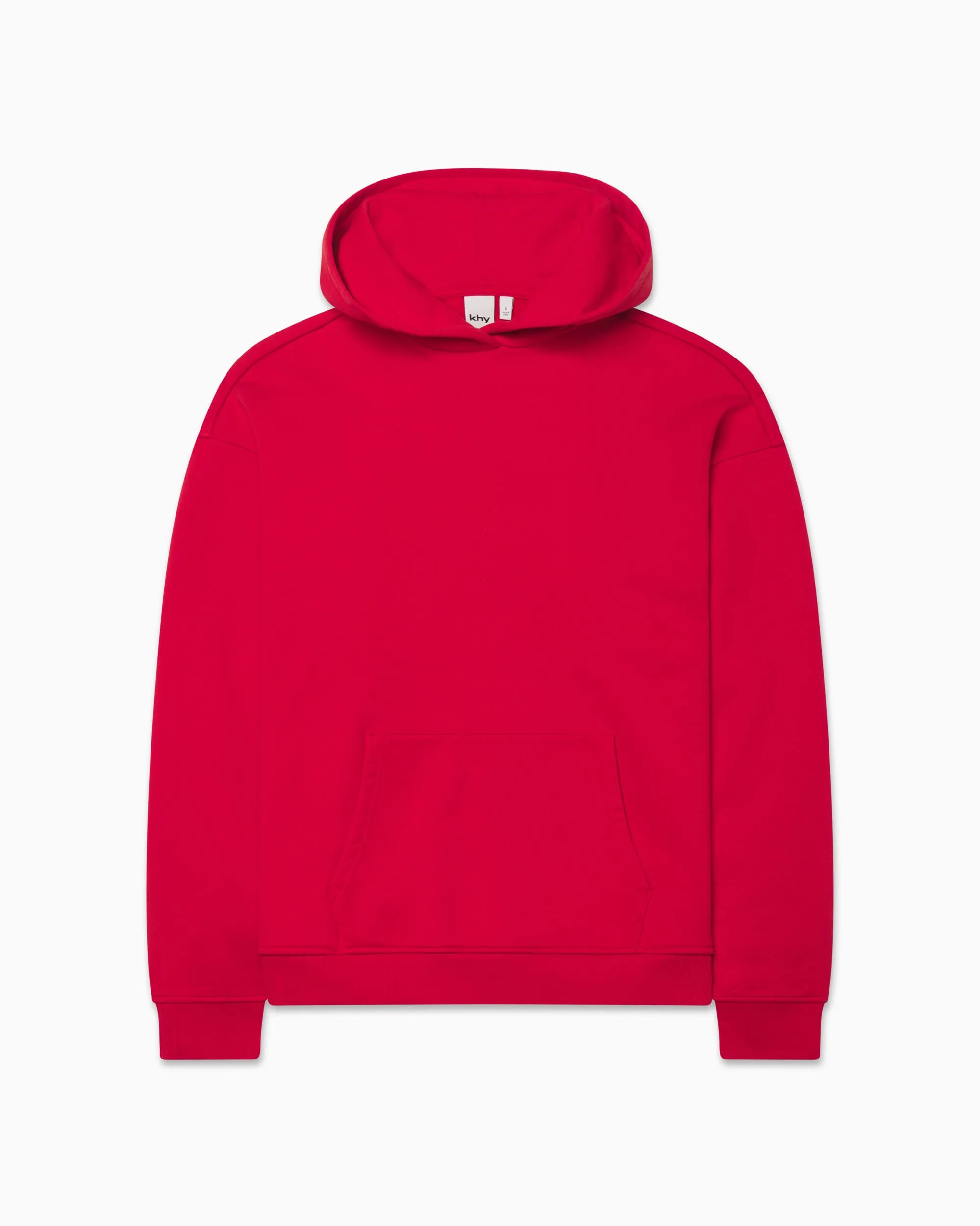 Fleece Oversized Hoodie | Red sold by KHY