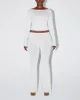 Soft Stretch Boat Neck Long Sleeve | Pearl White sold by KHY