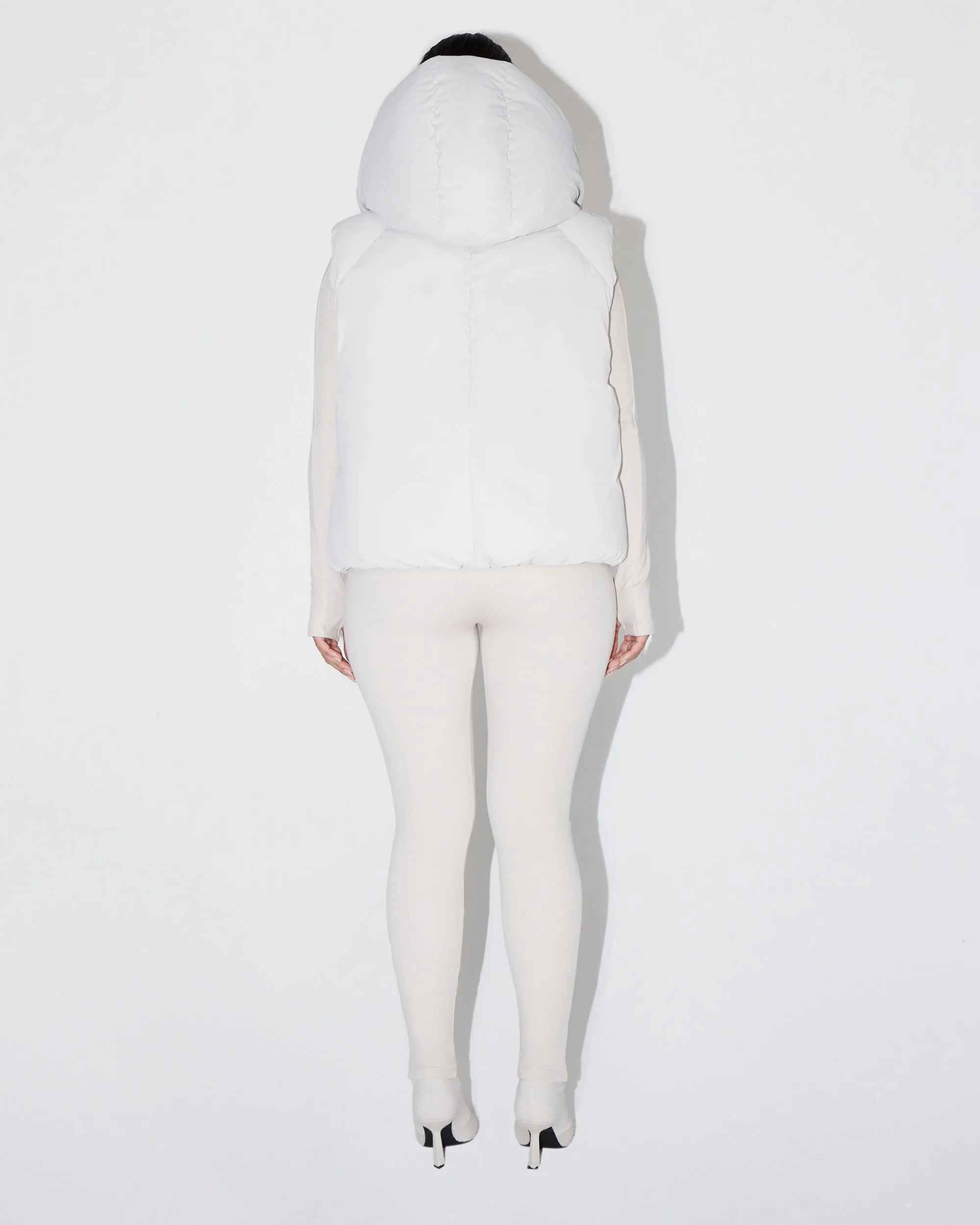 Puffer Vest | Stone sold by KHY product image thumbnail 5