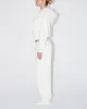 Fleece Zip Hoodie with Oversized Hood | Light Heather Grey sold by KHY