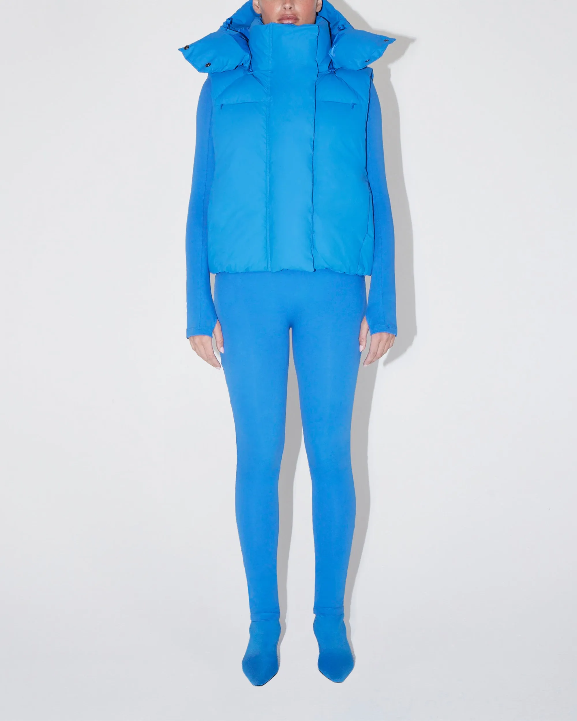 Puffer Vest | Cobalt Blue sold by KHY product image thumbnail 2