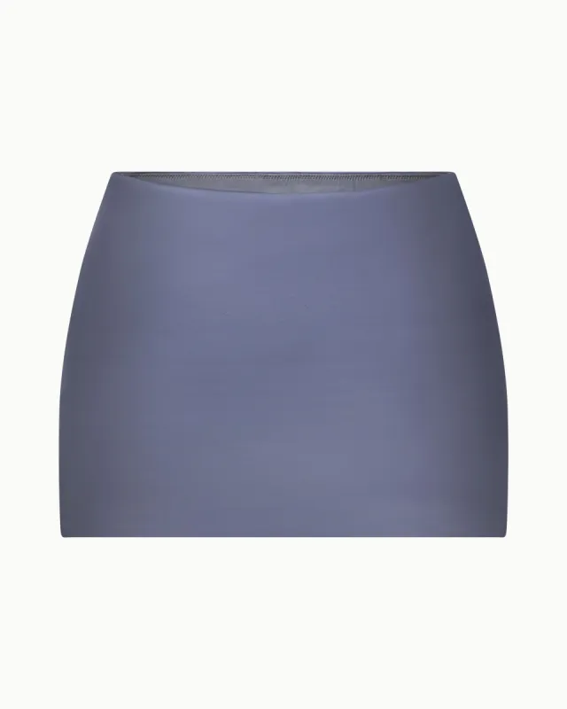 Satin Ultra Mini Swim Skirt | Meteor sold by KHY