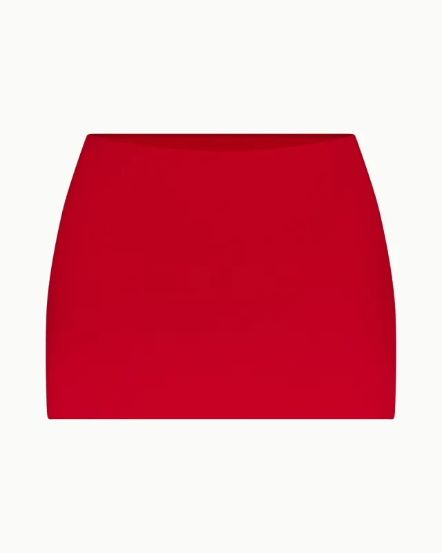 Ultra Mini Swim Skirt | Cherry sold by KHY