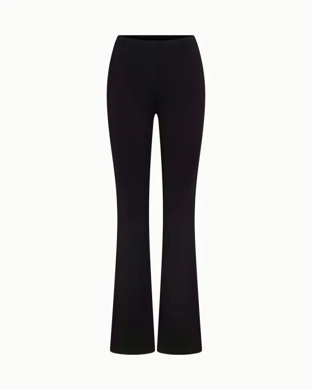 Soft Stretch Low Rise Pant | Black sold by KHY