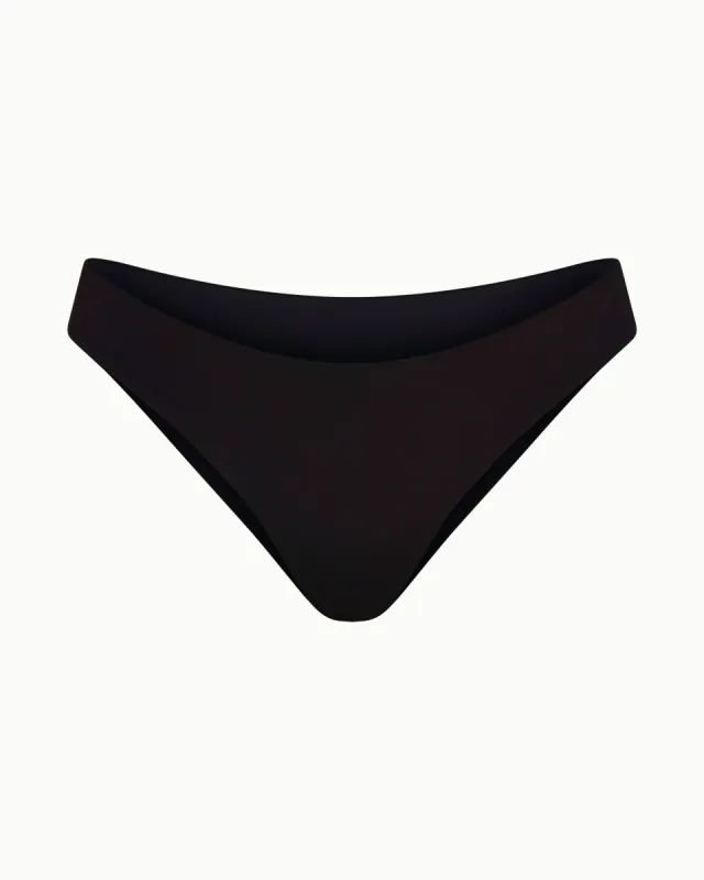 Low Rise Bikini Bottom | Black sold by KHY