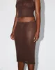 Mesh Midi Skirt | Chocolate sold by KHY