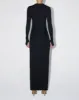 Smooth Stretch Ruched Maxi Dress | Black sold by KHY